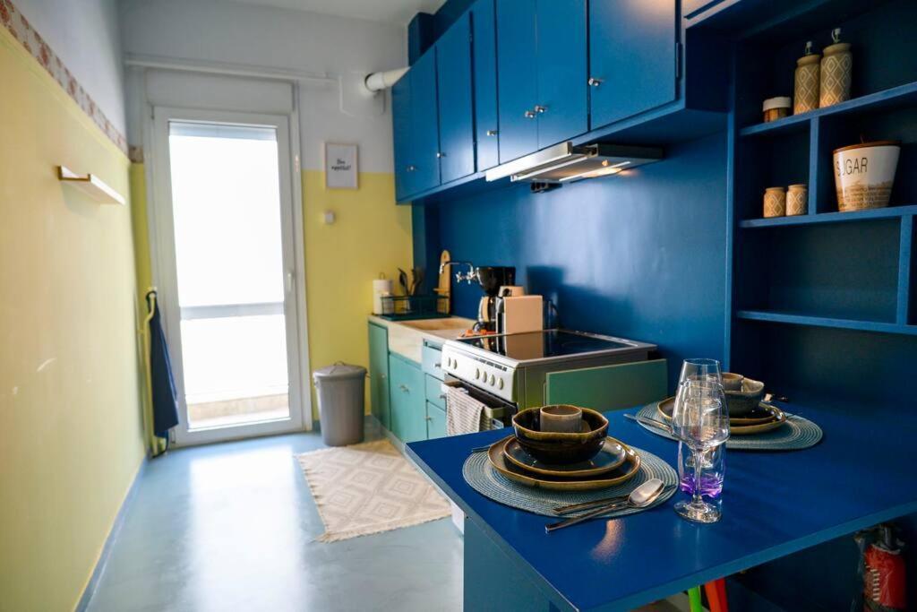Bluexenia 1 Bedroom Retro Luxury Aten Exteriör bild
